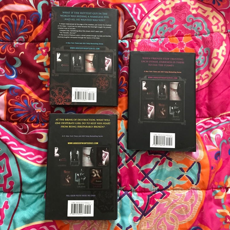 House of Night 3-Book Collection (Hunted, Burned, and Awakened)