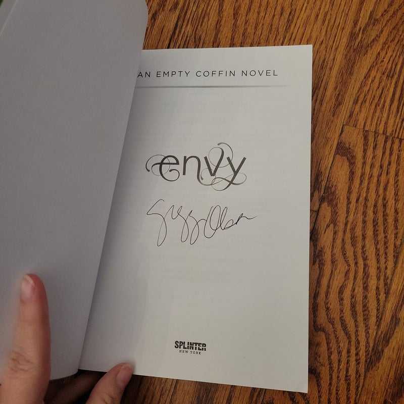 Envy Autographed by Author