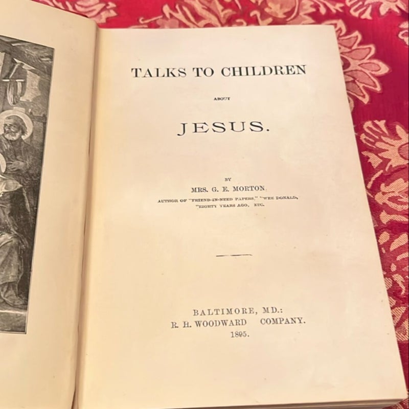 Talks to Children About Jesus