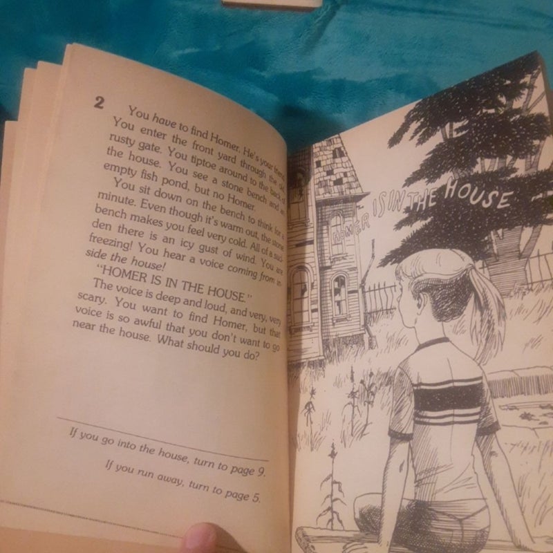Choose Your Own Adventure 2 The Haunted House By R.A. Montgomery Paperback, CYOA
