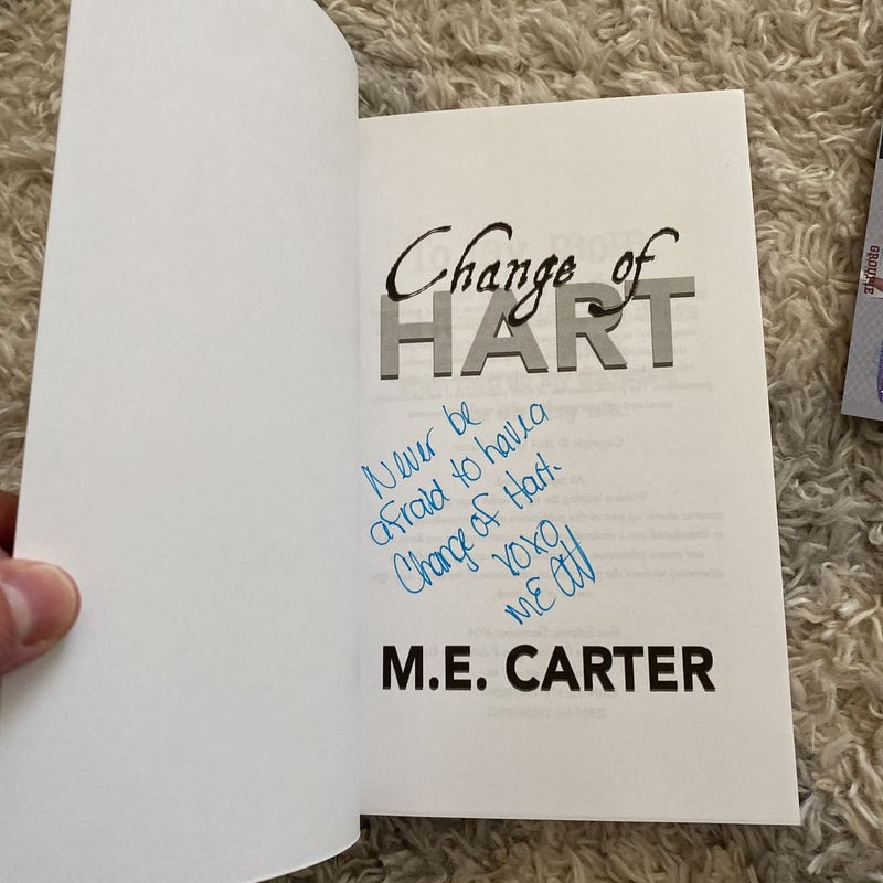 Change of Hart (Signed)