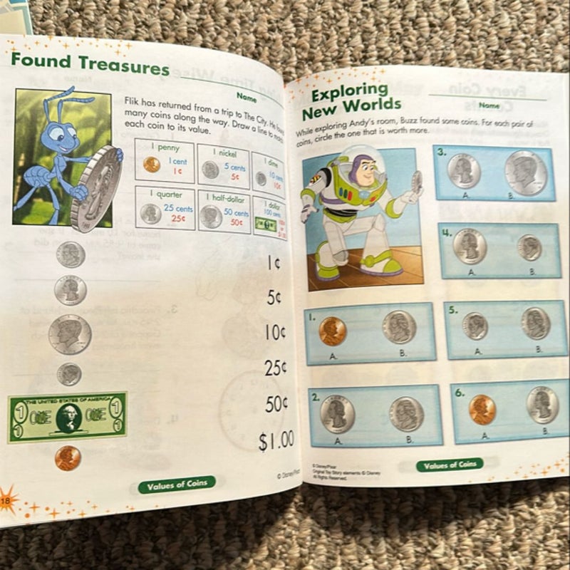 Grade 2: Language Smarts Level C (Color), Math, Time and Money