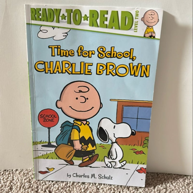 Time for School, Charlie Brown