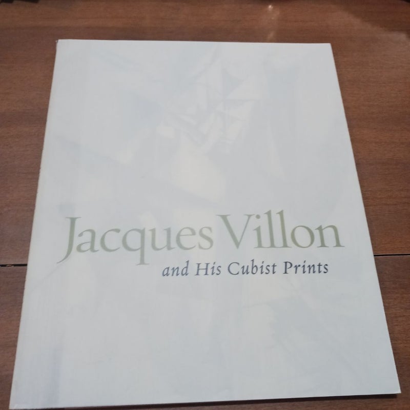 JACQUES VILLON AND HIS CUBIST PRINTS By Innis Howe Shoemaker Jacket Art Book