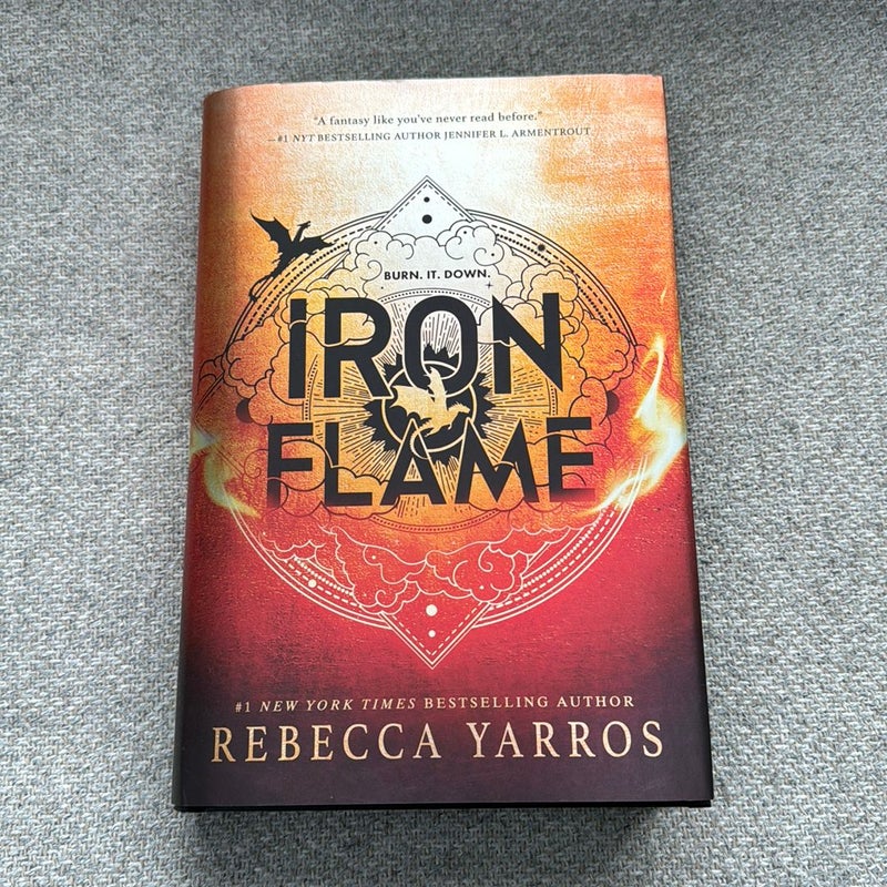 Iron Flame (Sprayed Edges)