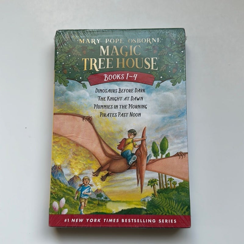 Magic Tree House Books 1-4 Boxed Set