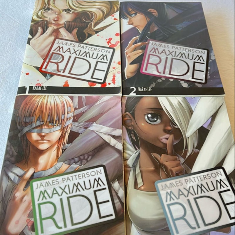 Maximum Ride volumes 1-4