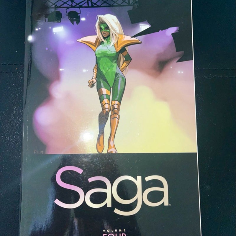 Saga vol. 1-4 