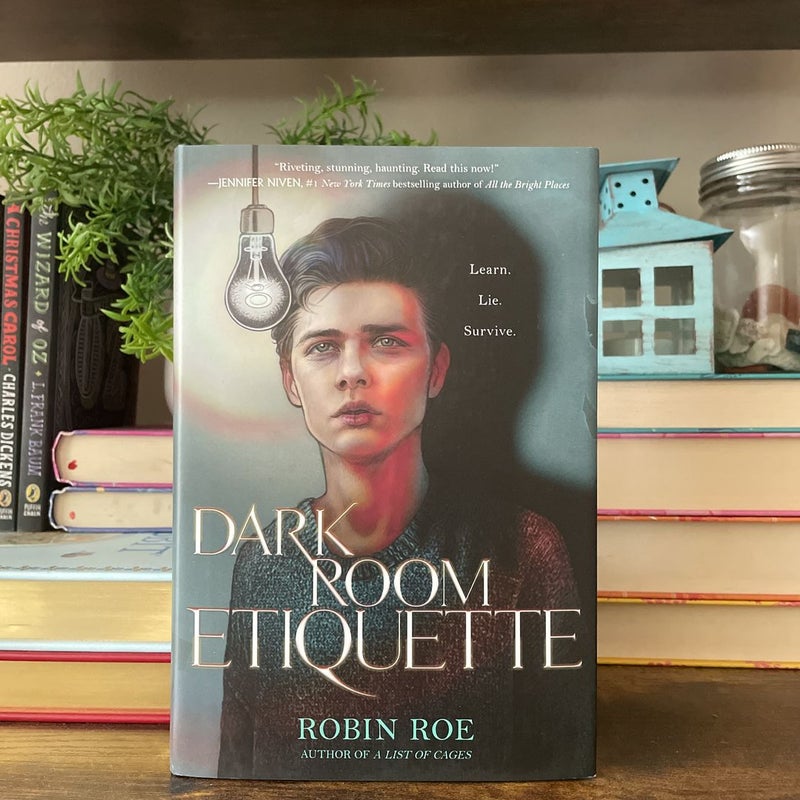 Dark Room Etiquette by Robin Roe, Hardcover Pangobooks