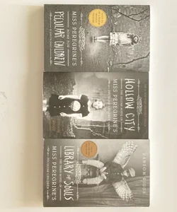 3 books Miss Peregrine's Home for Peculiar Children