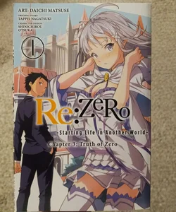 Re:ZERO -Starting Life in Another World-, Chapter 3: Truth of Zero, Vol. 1 (manga)
