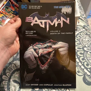 Batman Vol 3 Death of the Family New 52