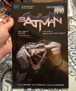 Batman Vol 3 Death of the Family New 52