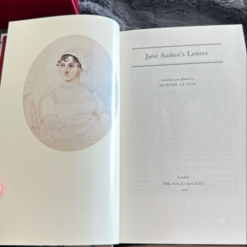 Jane austens letters folio society edition