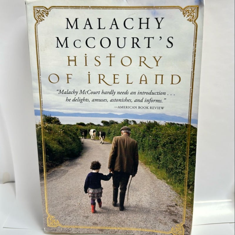 Malachy Mccourt's History of Ireland (paperback)