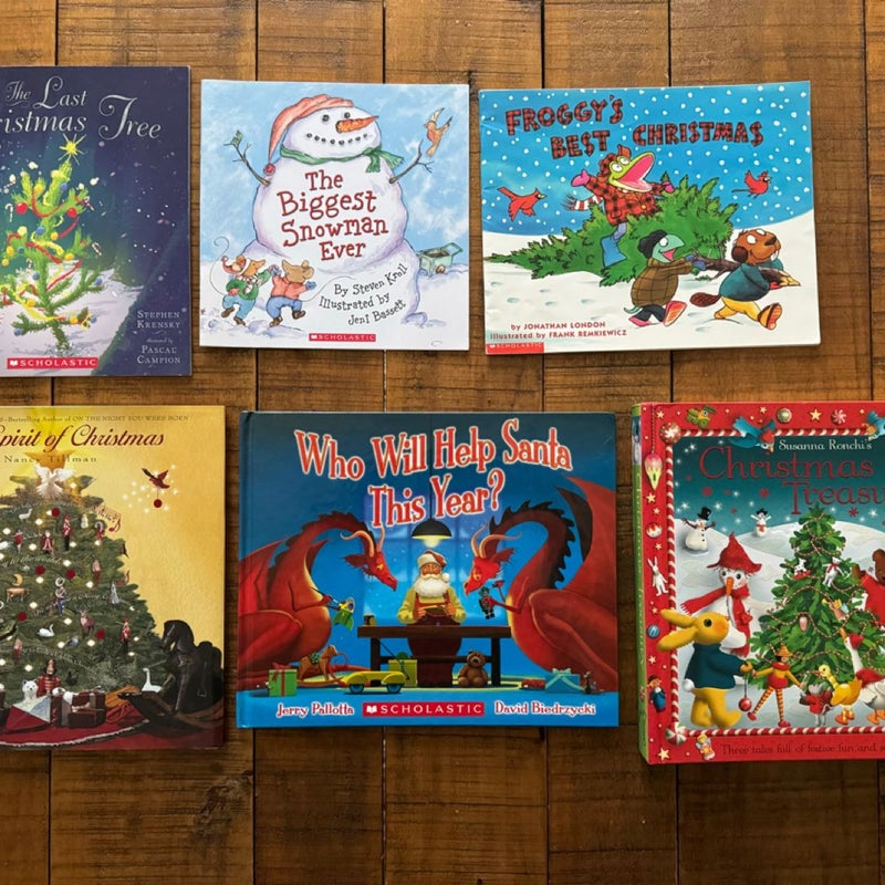 Lot of Children’s Christmas Books