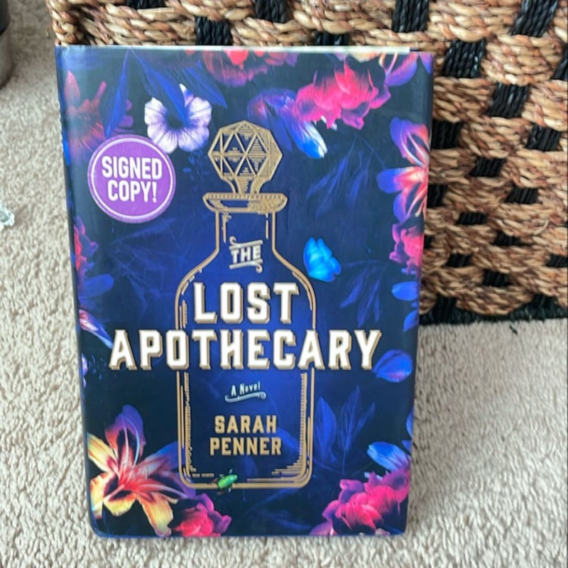 SIGNED - The Lost Apothecary