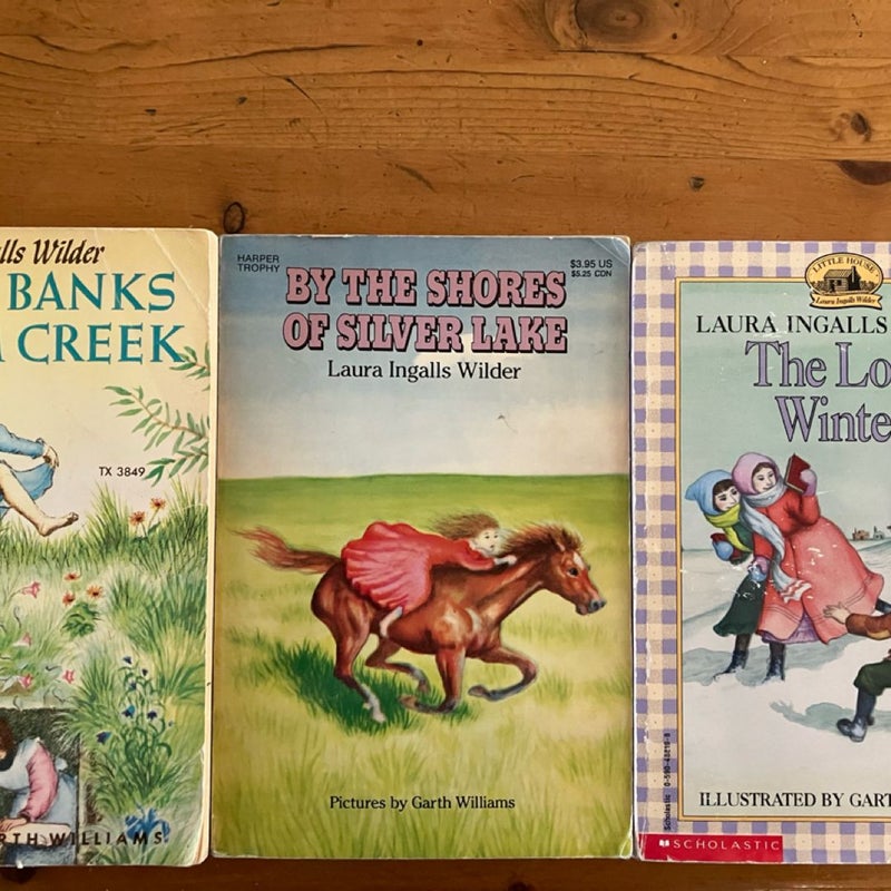 Laura Ingalls Wilder Little House Book Lot