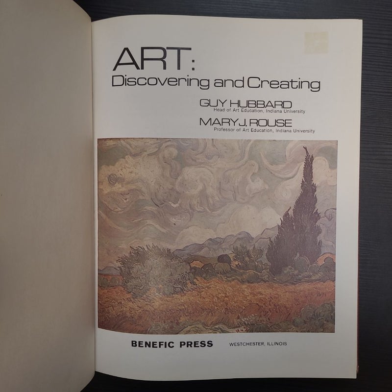 Art: Discovering And Creating