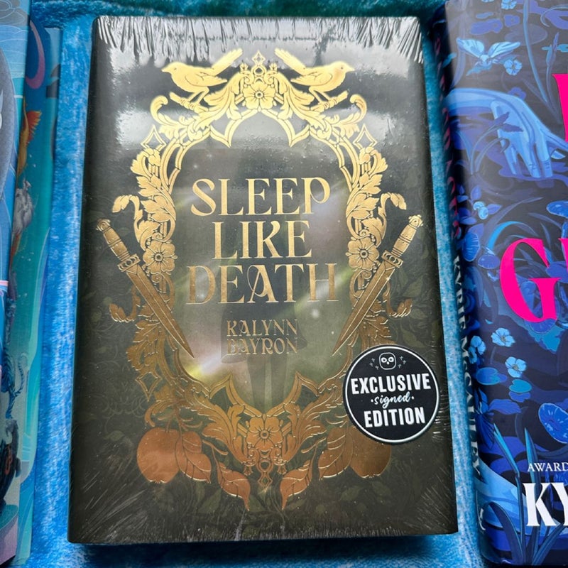 Sleep Like Death Owlcrate July YA Box