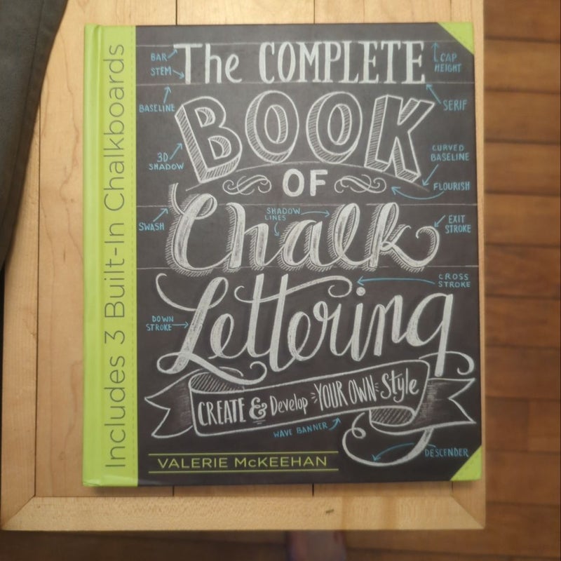 The Complete Book of Chalk Lettering