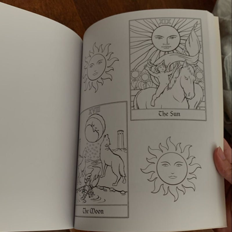 The Tarot Coloring Book