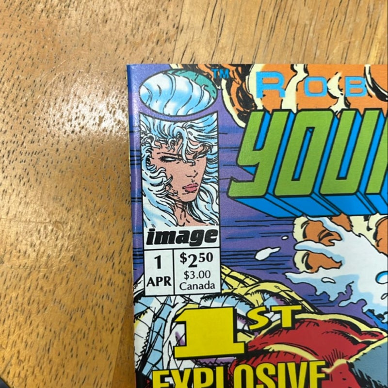 Youngblood #1 (Flip Cover) – Image Comics | 1st Ever Image Comic | 1992 | Includes Shaft & Vogue Cards