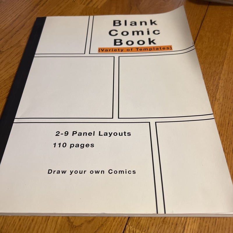 Blank Comic Book (Paperback) 