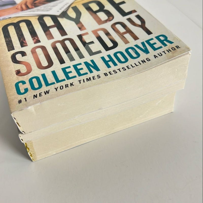 Colleen Hoover Maybe book set
