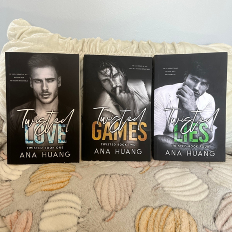 Twisted Love, Twisted Games, and Tiwsted Lies Oop by Ana Huang, Paperback