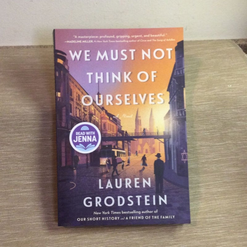 We Must Not Think of Ourselves
