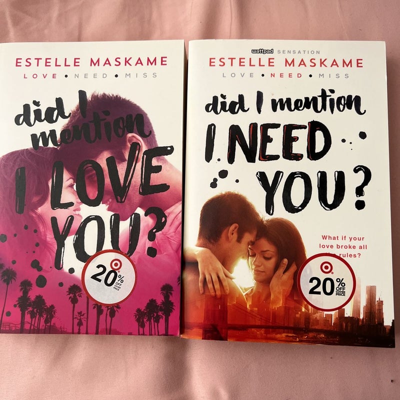 Love Need Miss set (books 1 and 2) 