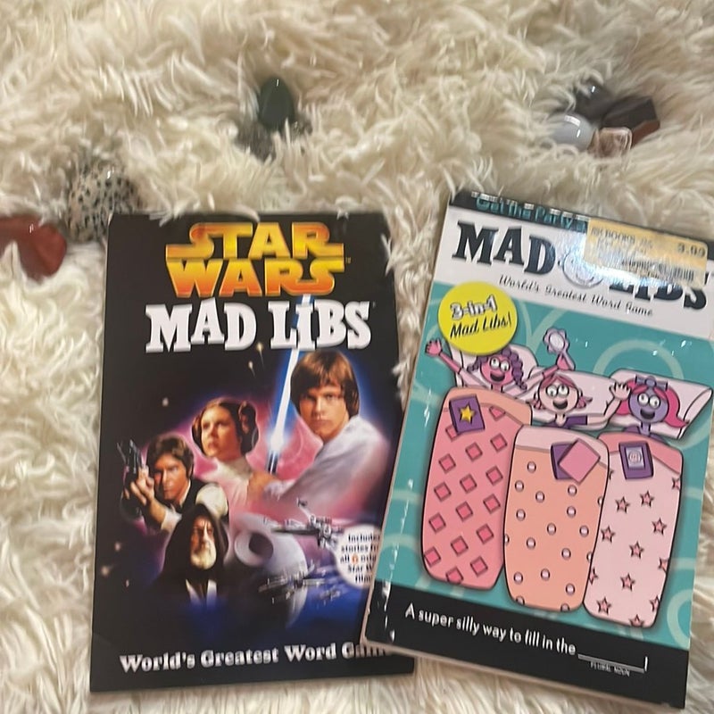 Star Wars Mad Libs And Get The Party Started 