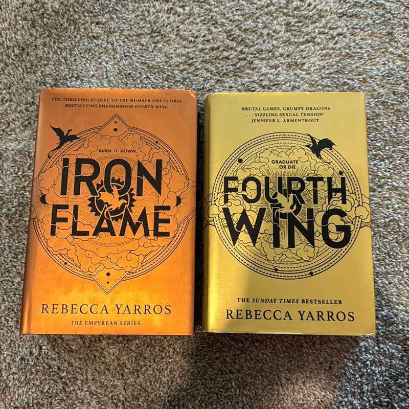 Fourth Wing & Iron Flame Waterstones