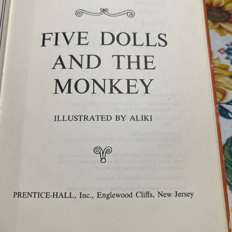 Five Dolls and the Monkey