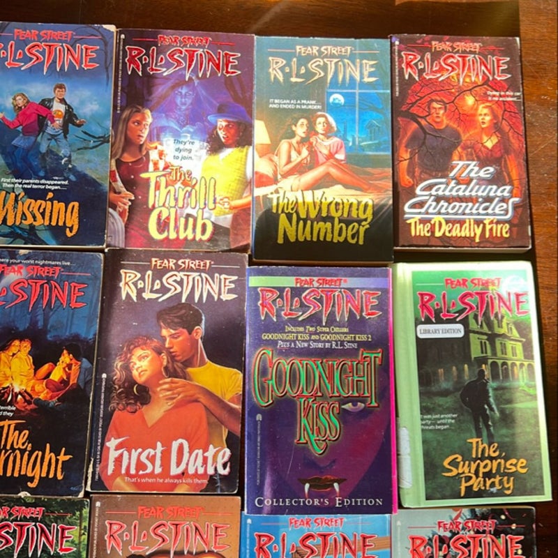 R.L. Stine Fear Street Lot