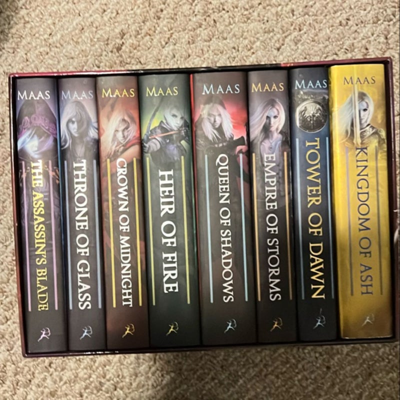 Throne of Glass Box Set OOP Hardcover