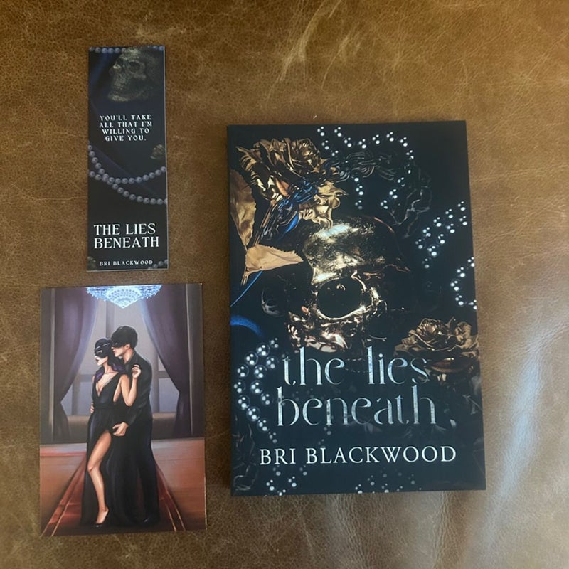 The lies beneath bri blackwood signed special edition