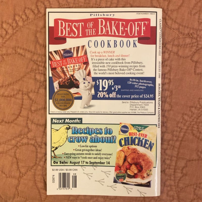 Pillsbury Burgers Wraps & Sandwiches
