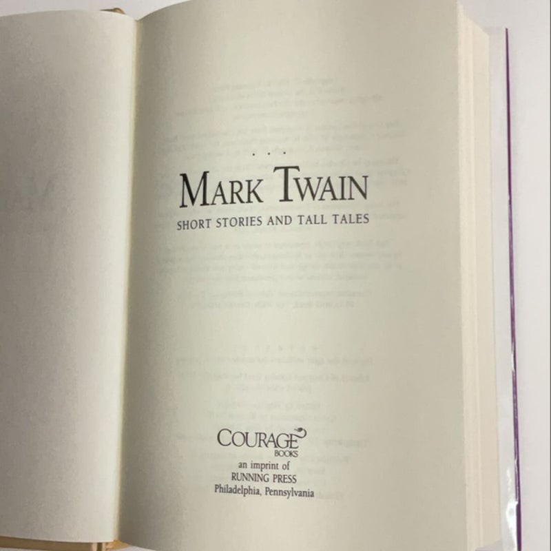 Mark Twain Short Stories and Tall Tales