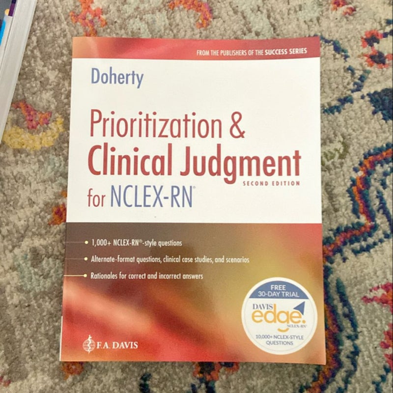 Prioritization and Clinical Judgment for NCLEX-RN®