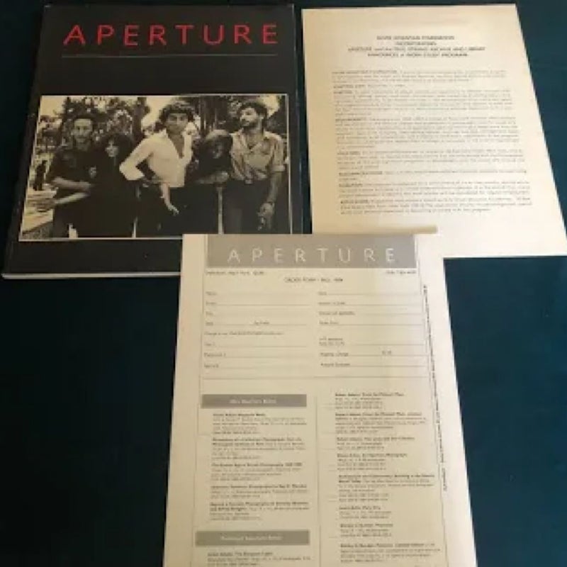 1984 Aperture Magazine