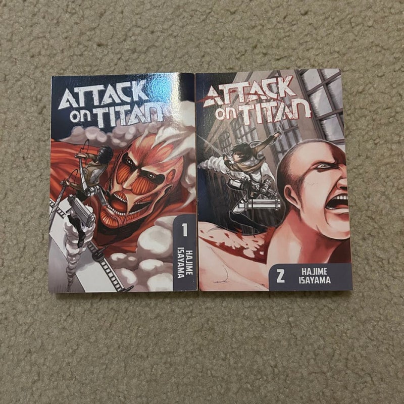 Attack on Titan Vol. 1 & 2