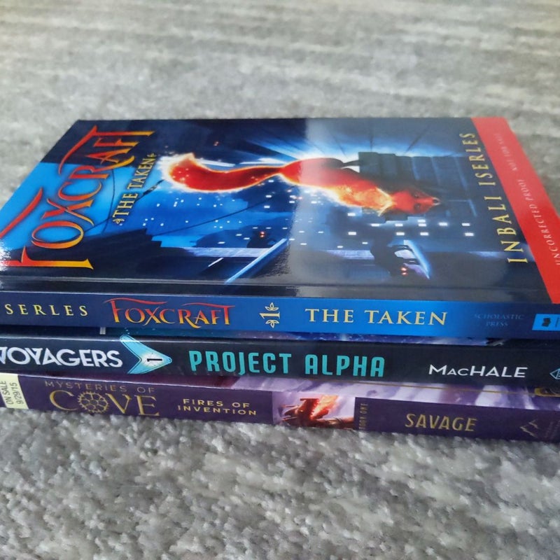 YA Advanced Readers copy ARC signed bundle 