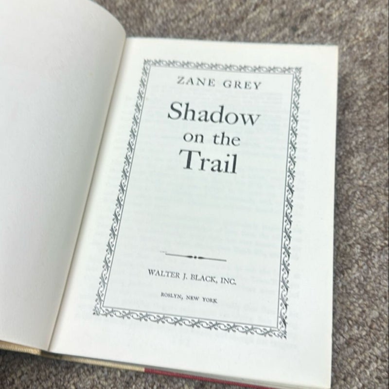 Shadow on the trail