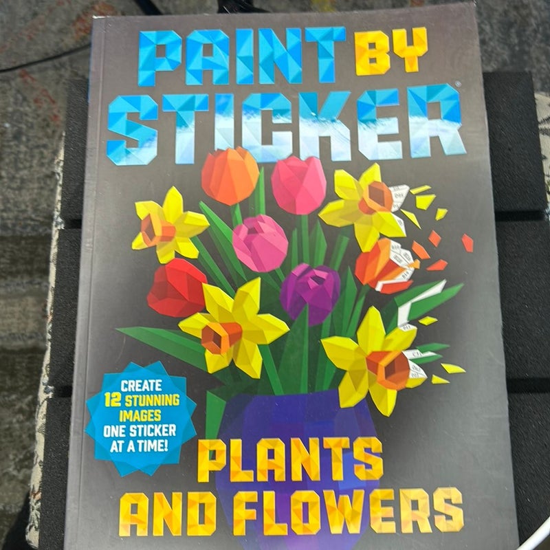 Paint by Sticker: Plants and Flowers