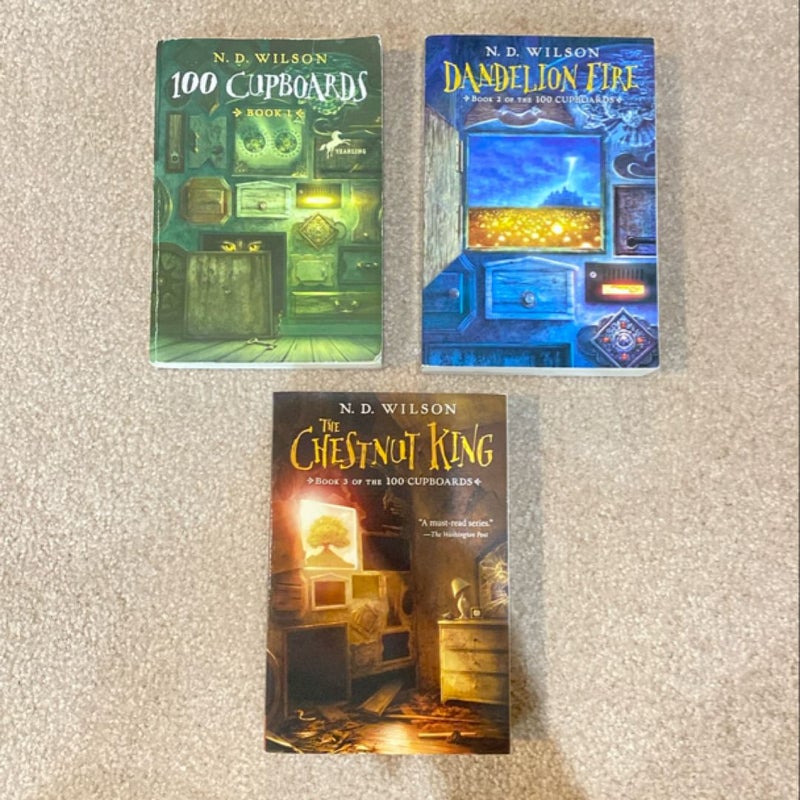 100 Cuboards Trilogy (3 books)