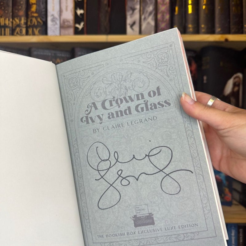 A Crown of Ivy and Glass (Bookish Box)