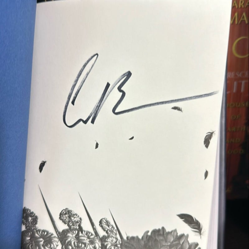 The Ashes and the Star-Cursed King SIGNED