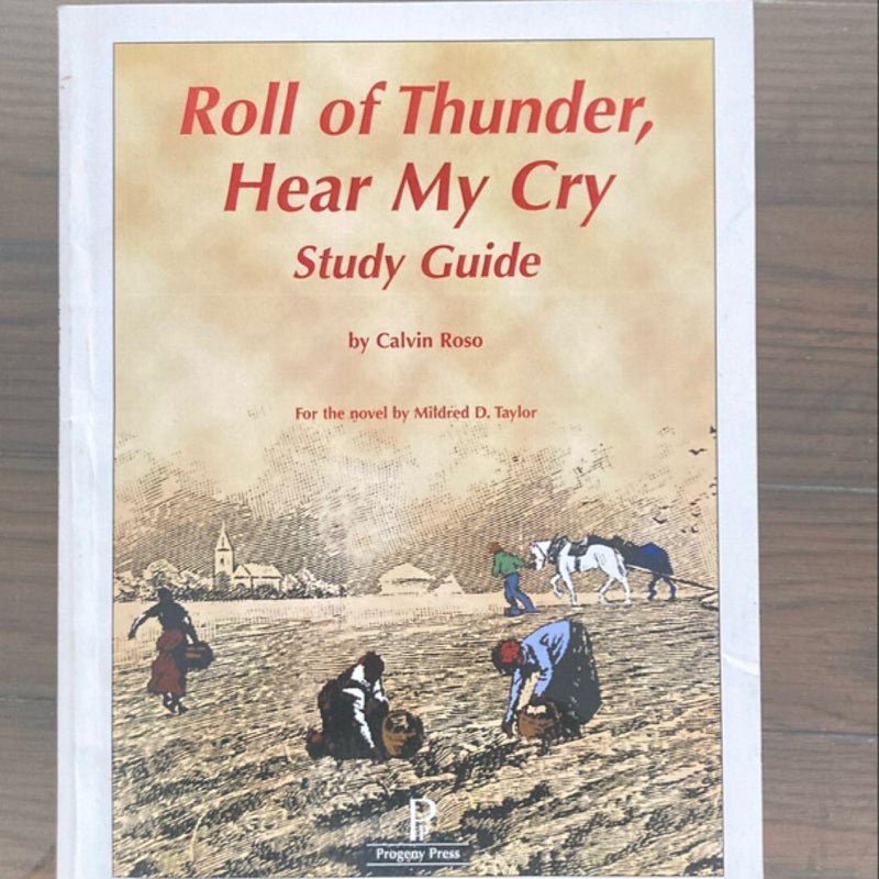 Roll of Thunder Hear My Cry Study Guide